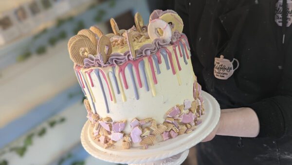Homemade Party Ring Birthday Cake